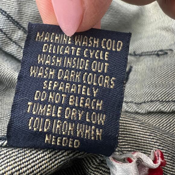 Vintage Marithe + Francois Girbaud Denim Jacket Size 4X Streetwear Grunge - Picture 12 of 14